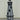 32" Octagon Solar Powered Poly Lighthouse Driftwood Gray with Black Trim